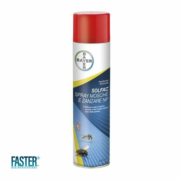 Solfac Spray Anti Mosche e Zanzare Bayer