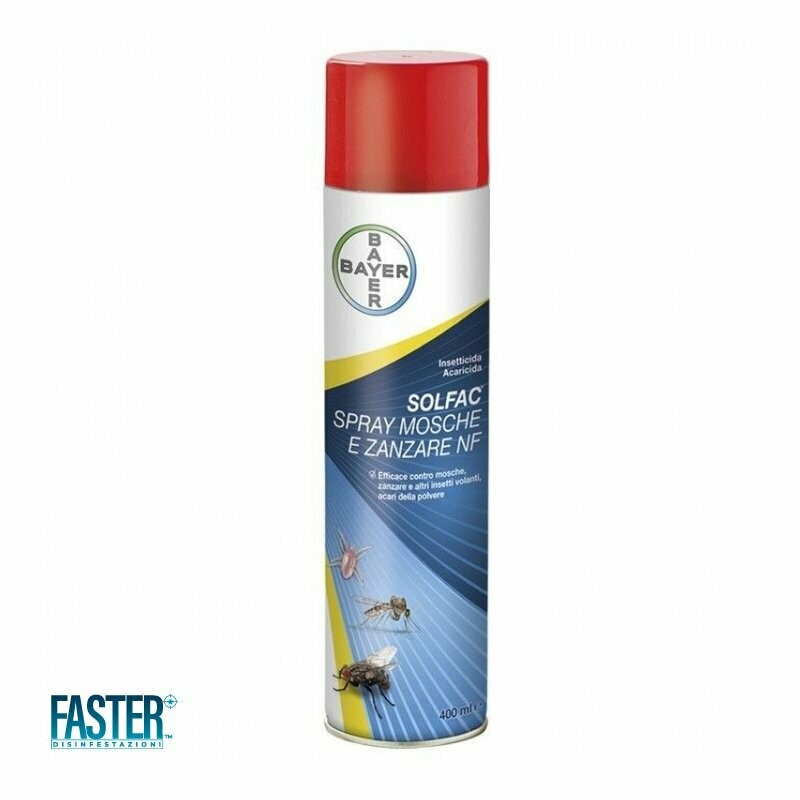 Solfac Spray Anti Mosche e Zanzare Bayer